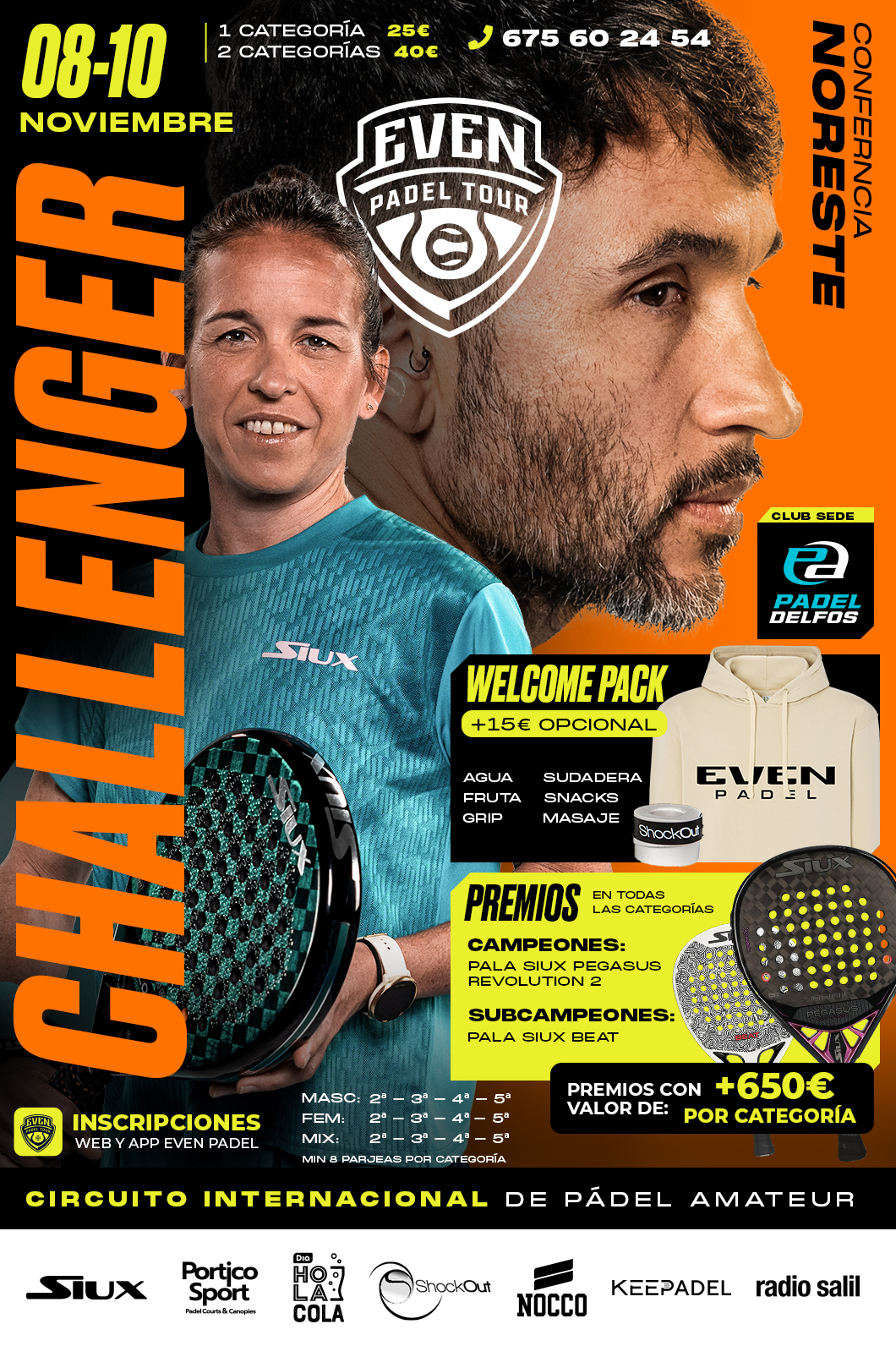 3º Challenger Padel Delfos Cornellá