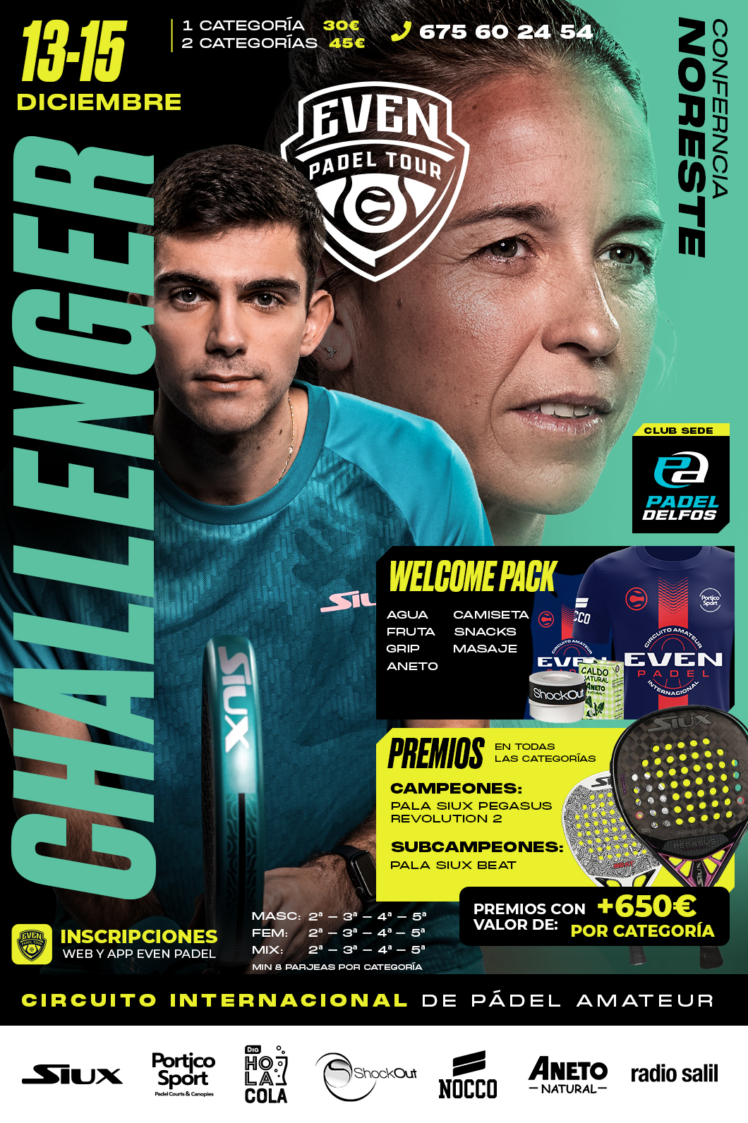 4º Challenger Padel Delfos Cornellá